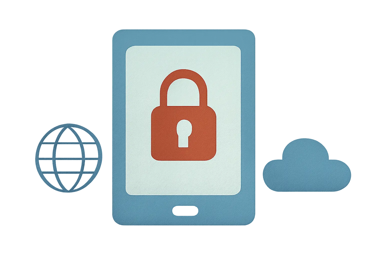 Illustrazione generata con IA per: Modus One lancia GateOne AI V3.0 e punta al mercato globale della sicurezza degli accessi remoti