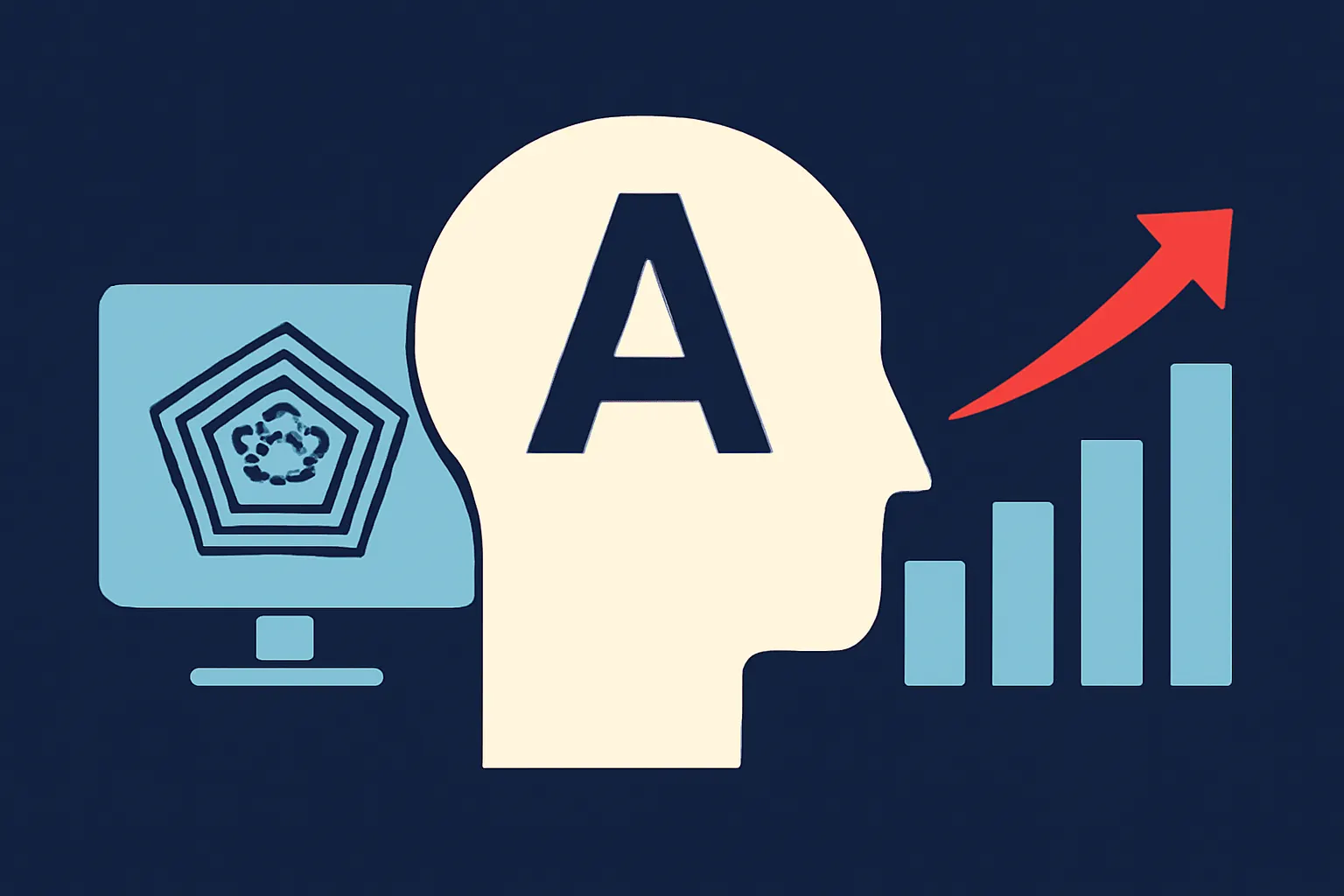 Illustration generated with AI for: Claude in Pentagon systems and Anthropic's finances: what emerges from the WIRED podcast