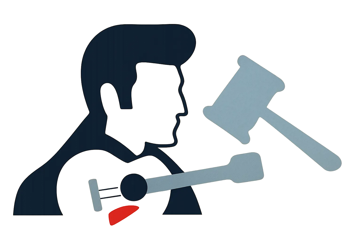 Illustrazione generata con IA per: Elvis Presley, la causa contro Anthropic per 274 canzoni usate per addestrare l'AI