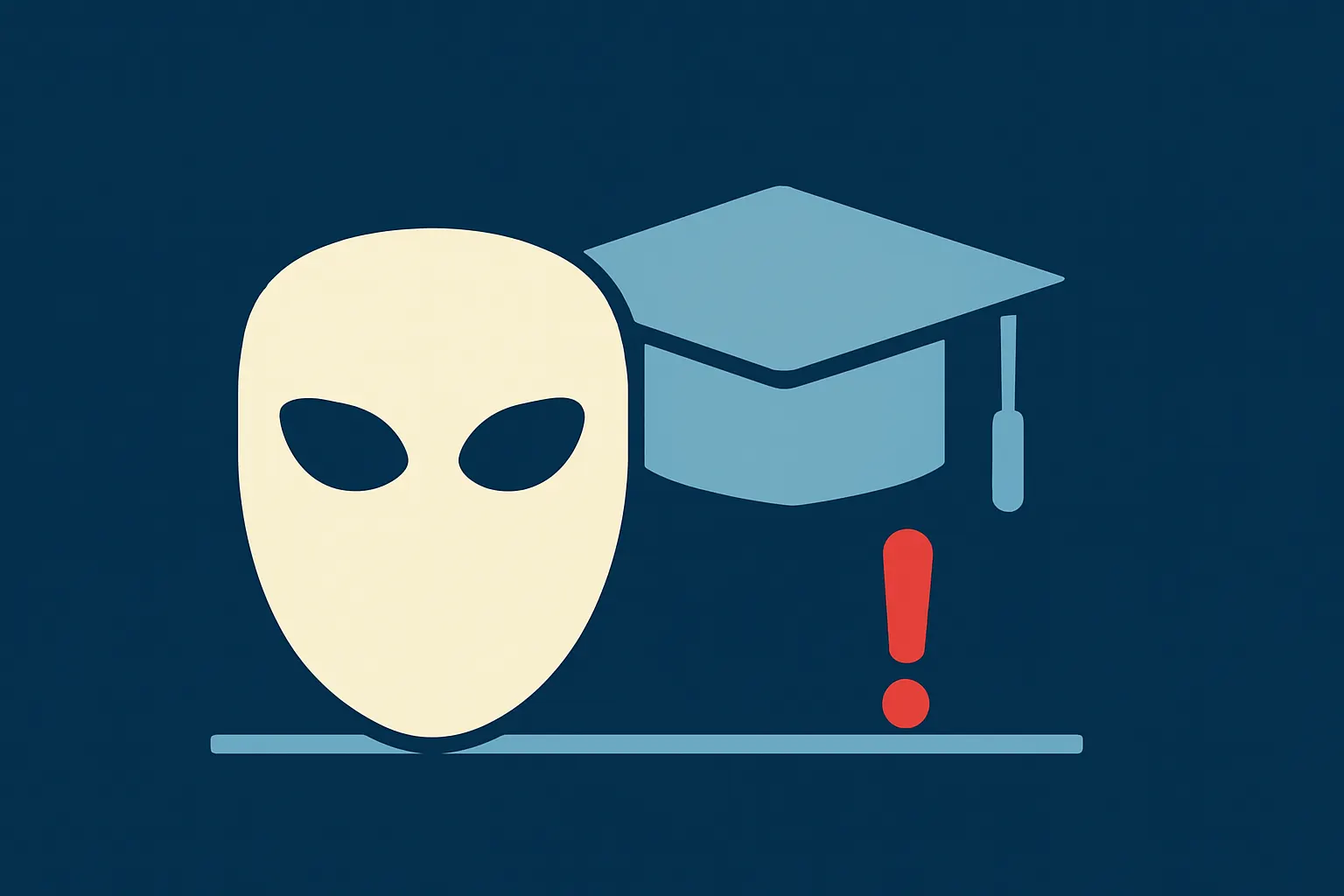 AI-generated illustration for: US, 'ghost students' exposed: stolen identities and student loans with the help of AI