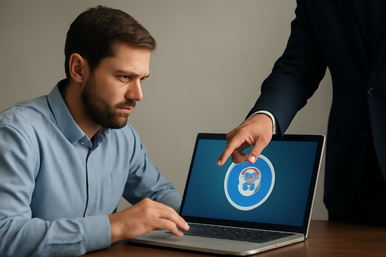 Illustrazione generata con IA per: 1Password apre ai agenti ma trattiene le credenziali