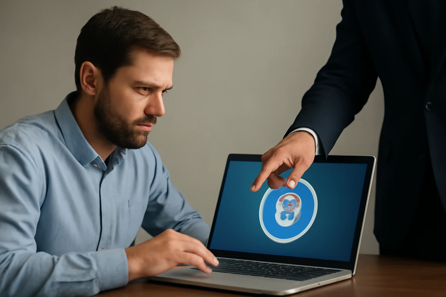 Illustrazione generata con IA per: 1Password apre ai agenti ma trattiene le credenziali