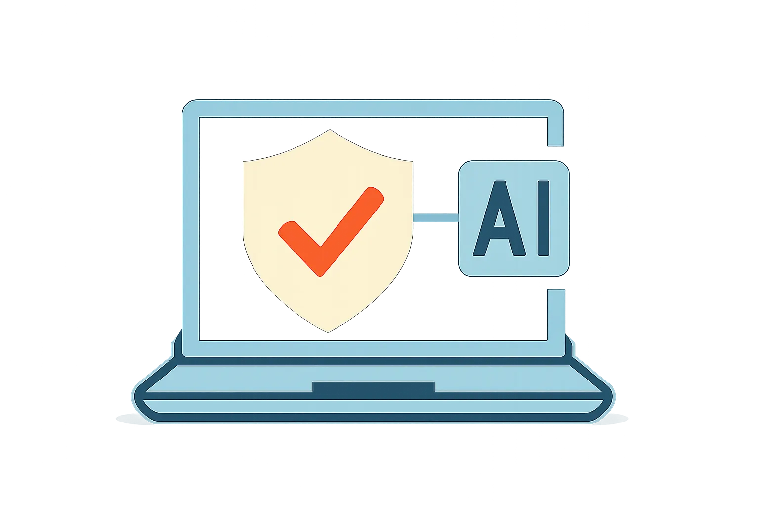Illustrazione generata con IA per: In Cina debutta la prima polizza assicurativa dedicata ai rischi delle applicazioni di intelligenza artificiale