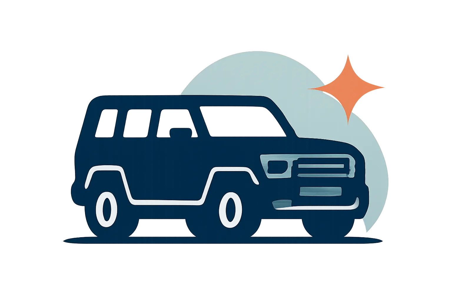 AI-generated illustration for: Jetour Freedom 7: the 'boxy' SUV with DeepSeek AI arrives on the market on November 4