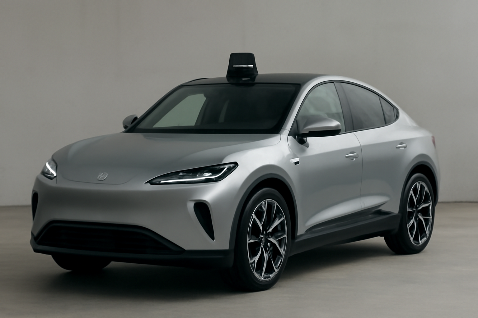 Illustrazione generata con IA per: La nuova Alfa S5 di Arcfox si presenta al preordine: sensore LiDAR di serie e 750 km di autonomia dichiarata