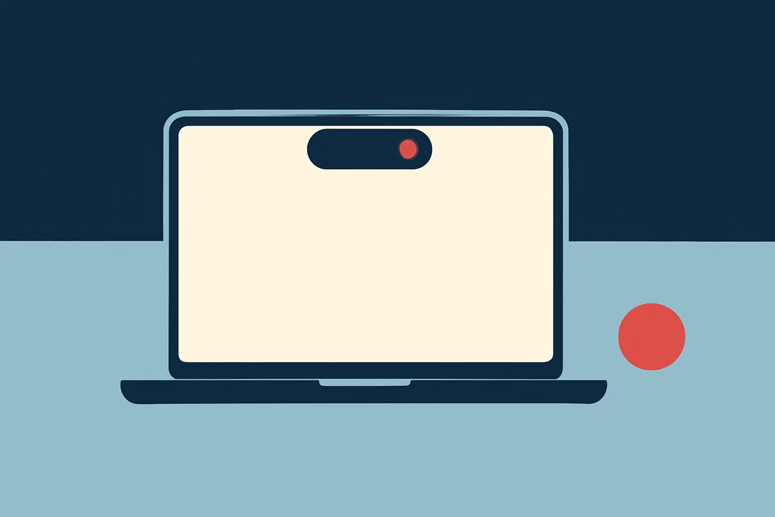 AI-generated illustration for: Apple brings Dynamic Island to the Mac for the first time with the new touchscreen MacBook Pro