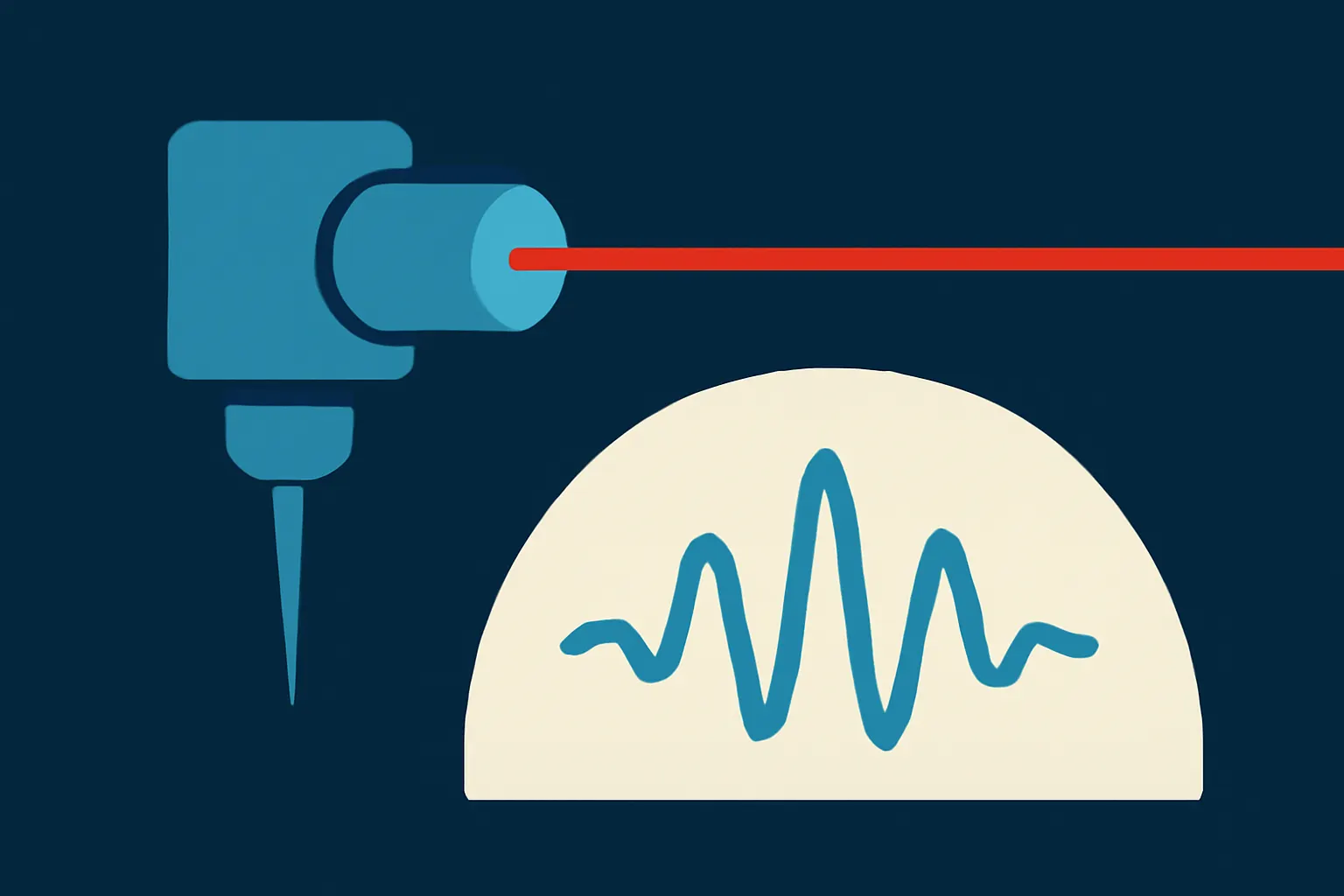Illustrazione generata con IA per: Fusione a confinamento inerziale, un modello generativo propone le forme d'onda del laser