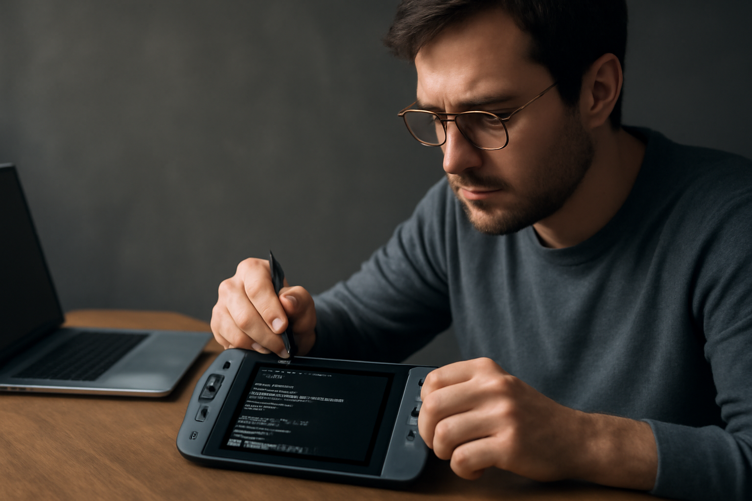 Illustrazione generata con IA per: Switch 2, un ricercatore pubblica ns2jb: modifica software senza interventi hardware