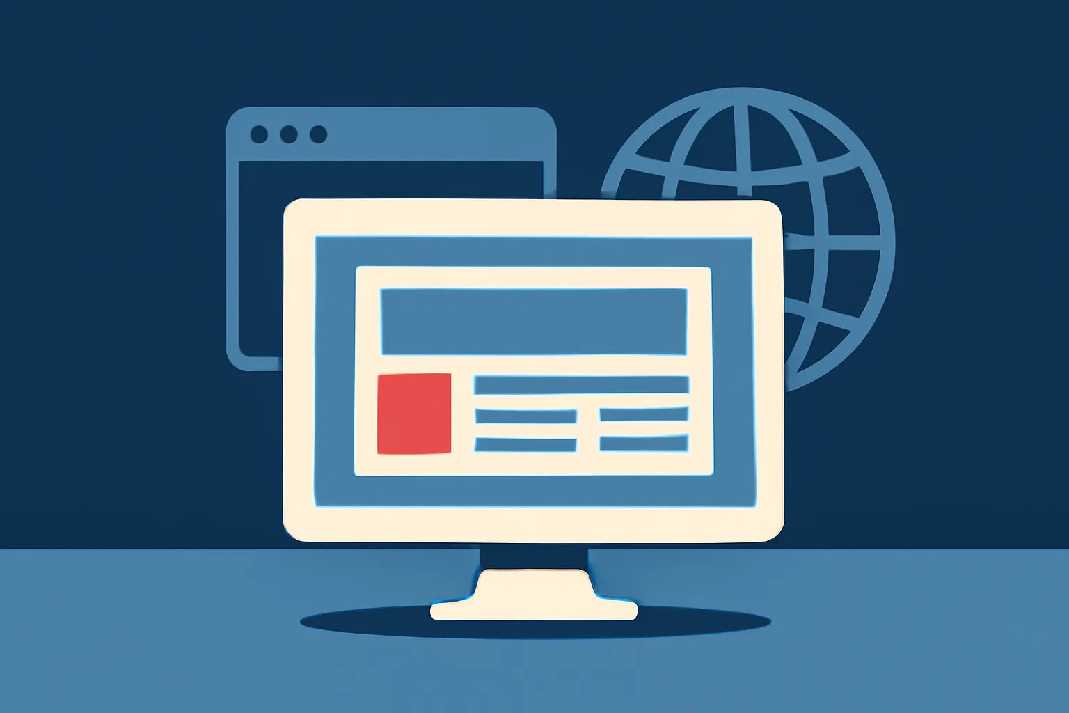 Illustrazione generata con IA per: WebAnything ricostruisce ambienti web reali per addestrare agenti automatici
