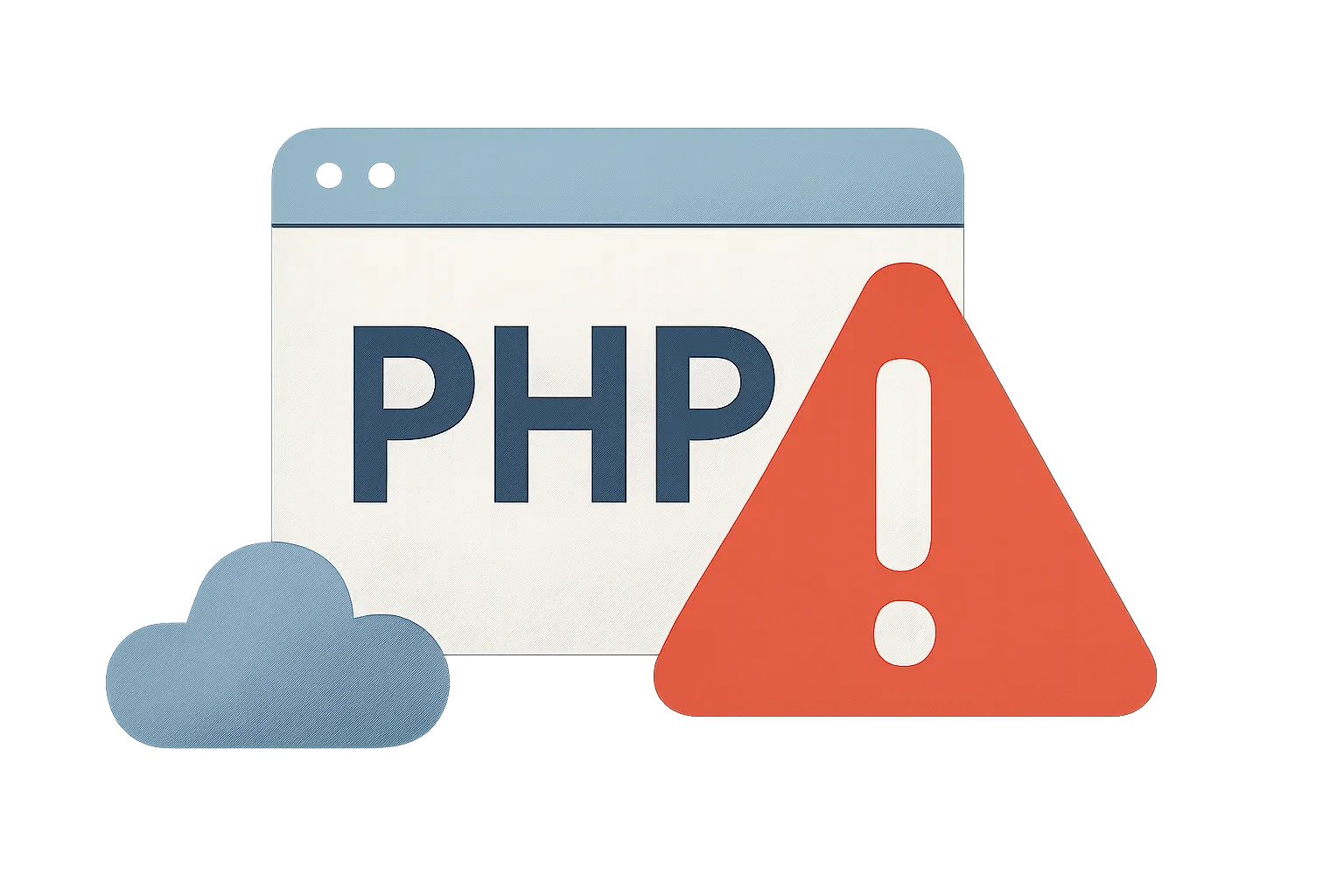 AI-generated illustration for: PHP, two critical flaws also discovered with AI and exploited before patches