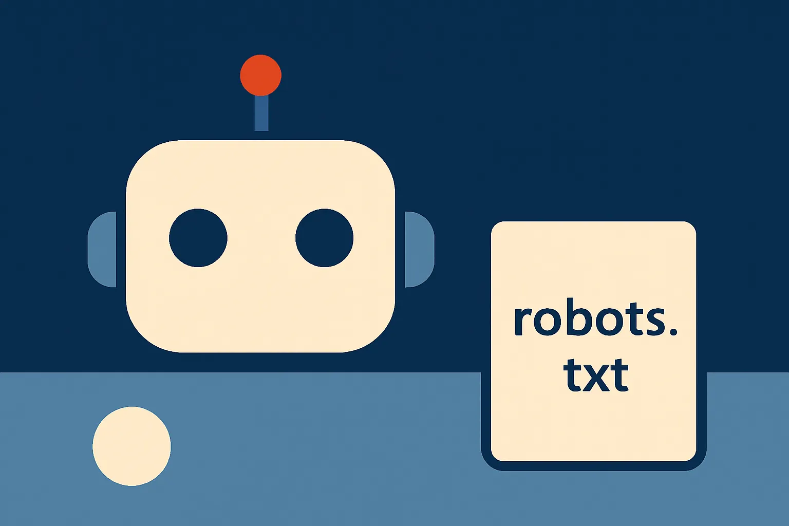 AI-generated illustration for: AI training, Big Tech propose a common label in robots.txt