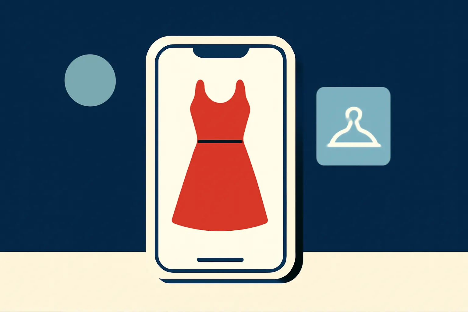 Illustration generated with AI for: Meta quietly launches Style Sketch, a fashion app with AI integrated with Instagram