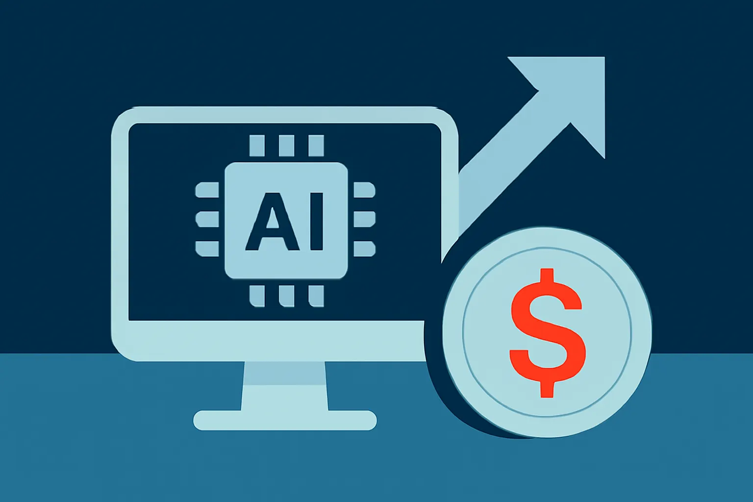AI-generated illustration for: Gartner: AI agents and variable costs are reshaping IT infrastructure by 2027