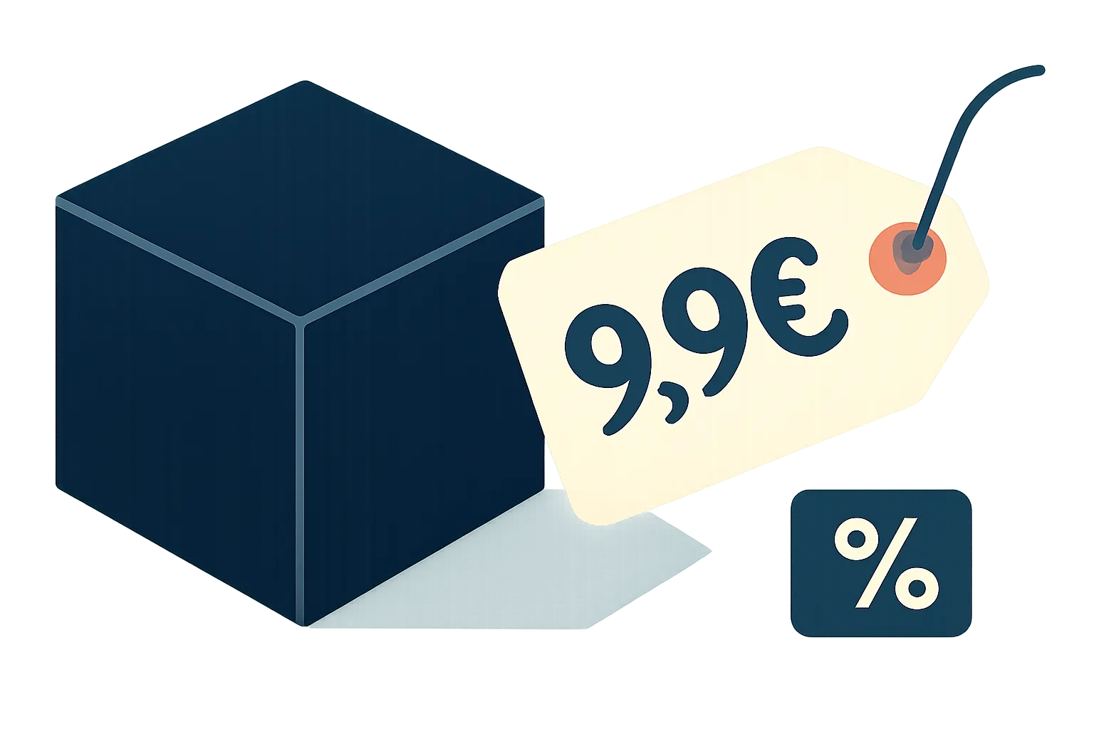 Illustration generated with AI for: Xiaomi launches the “Black Diamond Pass”: 9.9 euros for a blind box and coupons, but only at 10 a.m. each day