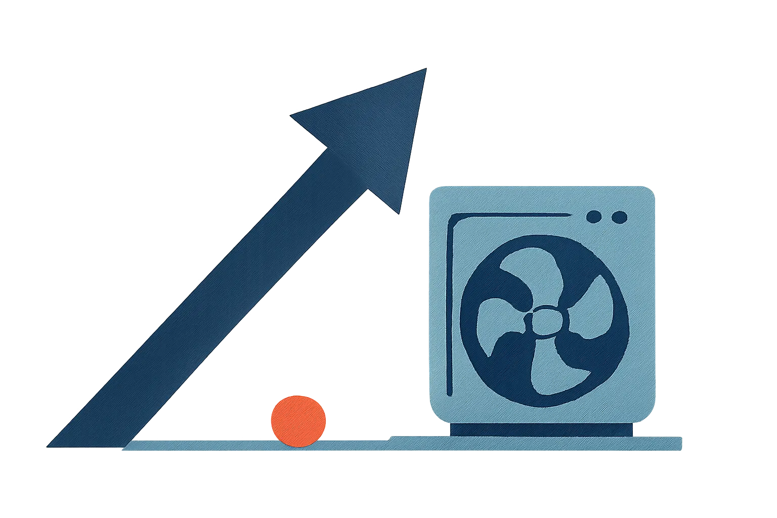 AI-generated illustration for: LG Electronics: profit rises in the third quarter and orders for AI data center cooling quintuple