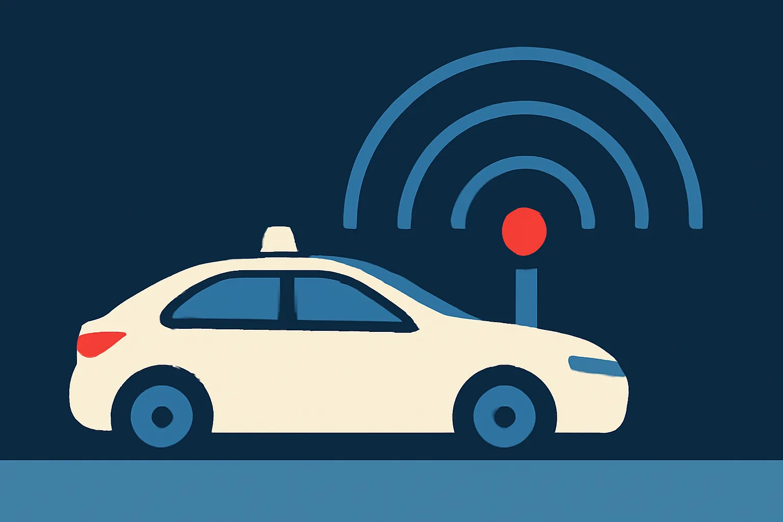 AI-generated illustration for: Self-driving cars: former Autopilot chief criticizes Tesla's decision to abandon radar