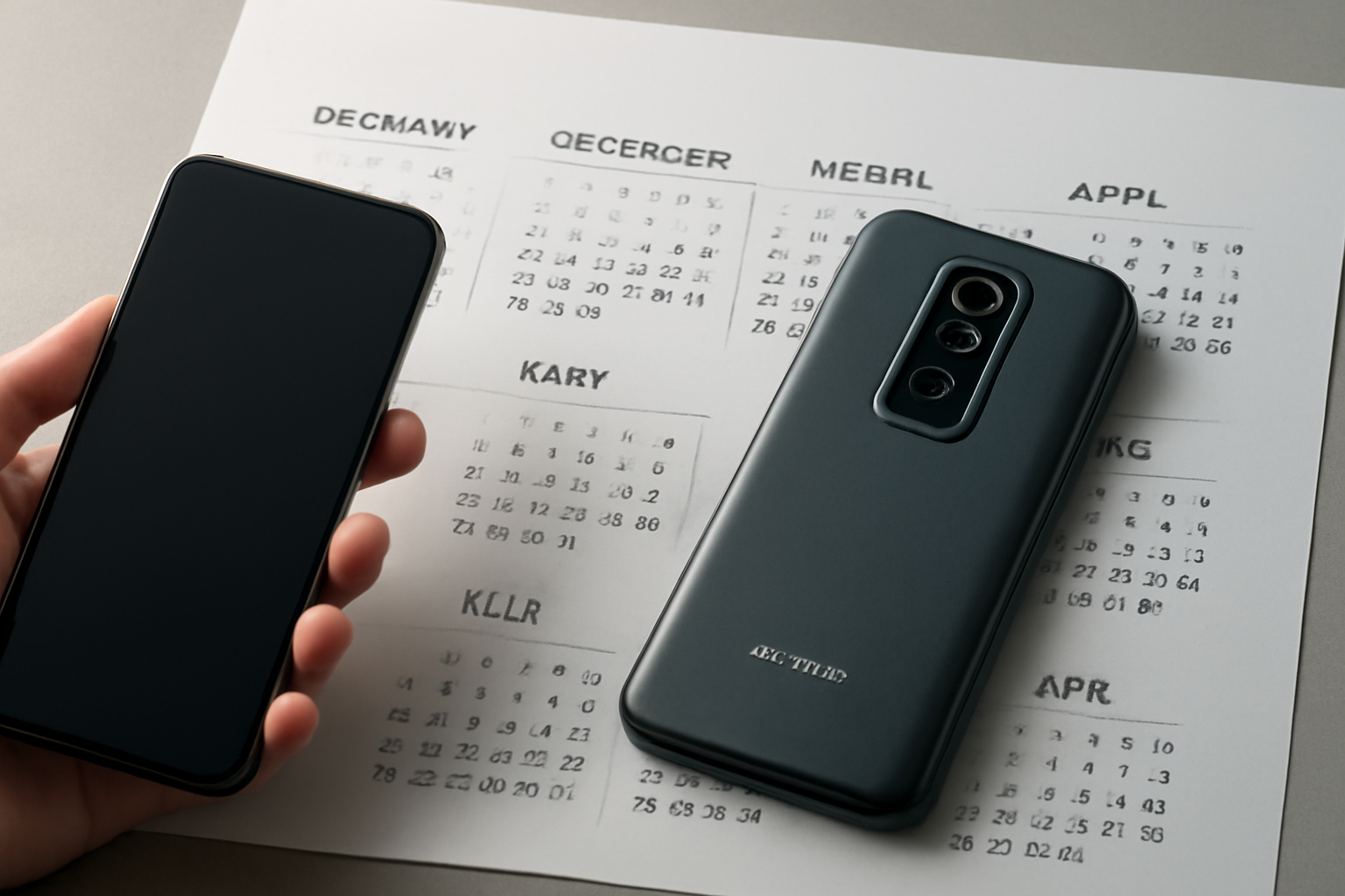Illustrazione generata con IA per: RedMagicOS 12 arriva a dicembre sui modelli 11 Pro e 11S Pro, il resto del parco è scaglionato fino ad aprile