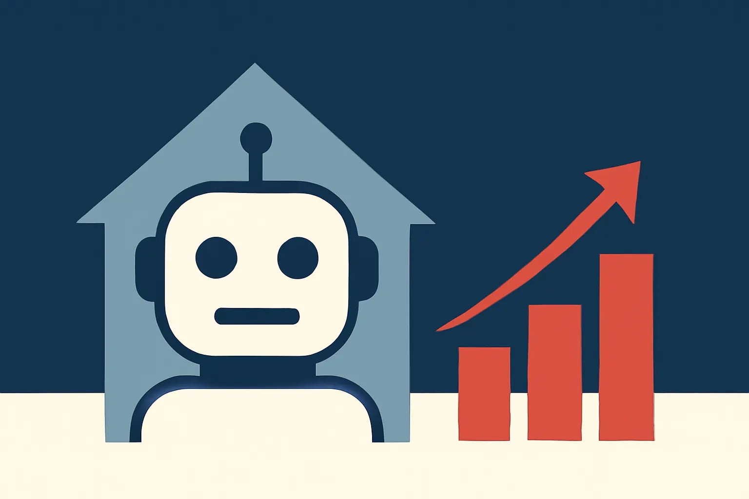 AI-generated illustration for: Seoul bets on artificial intelligence and housing with a record 55.7 trillion won budget